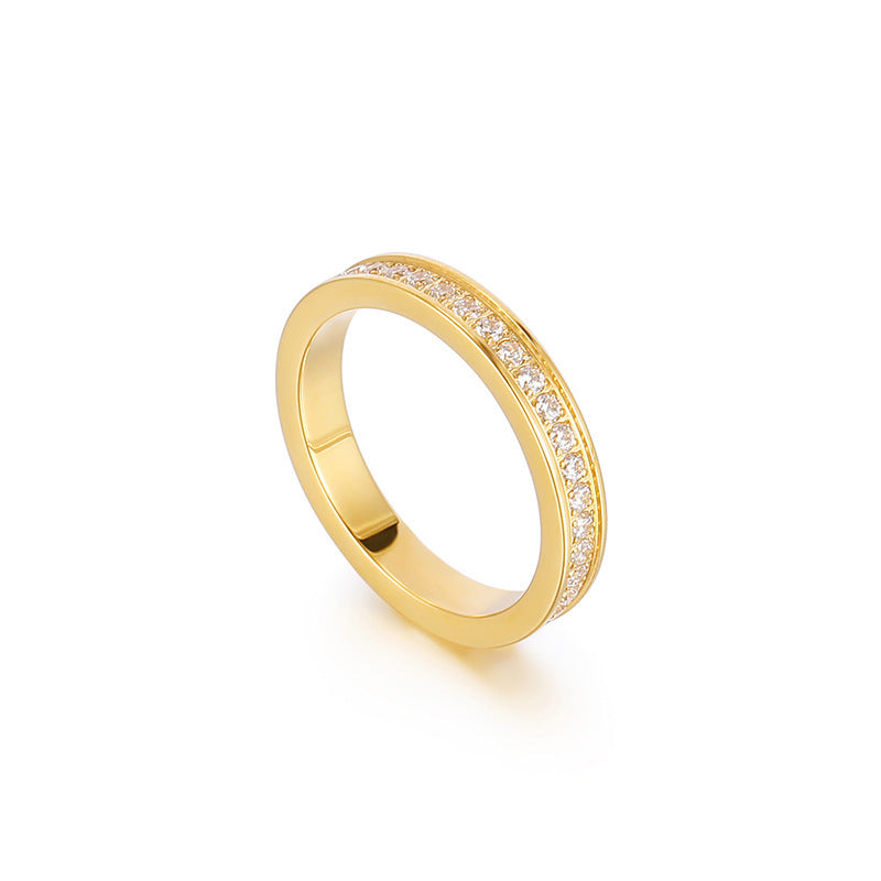 Jewelry Simple Fashion Stainless Steel Ring