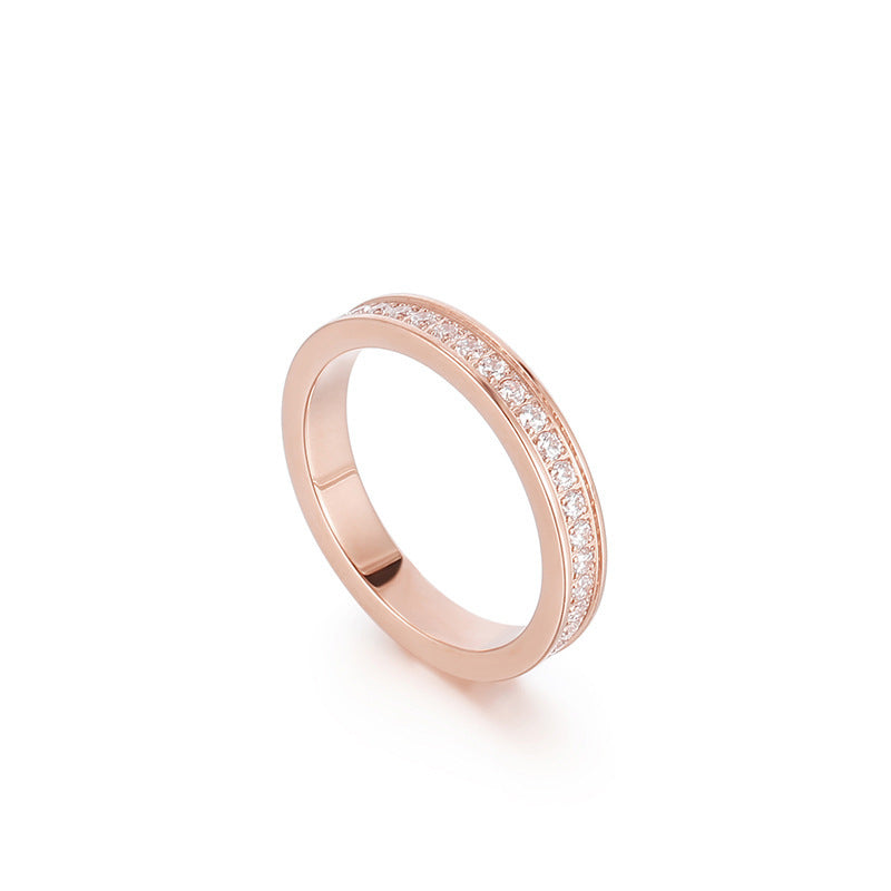 Jewelry Simple Fashion Stainless Steel Ring