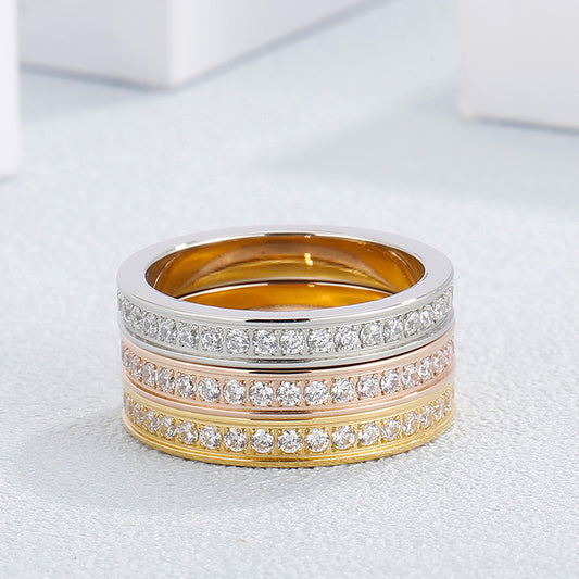 Jewelry Simple Fashion Stainless Steel Ring
